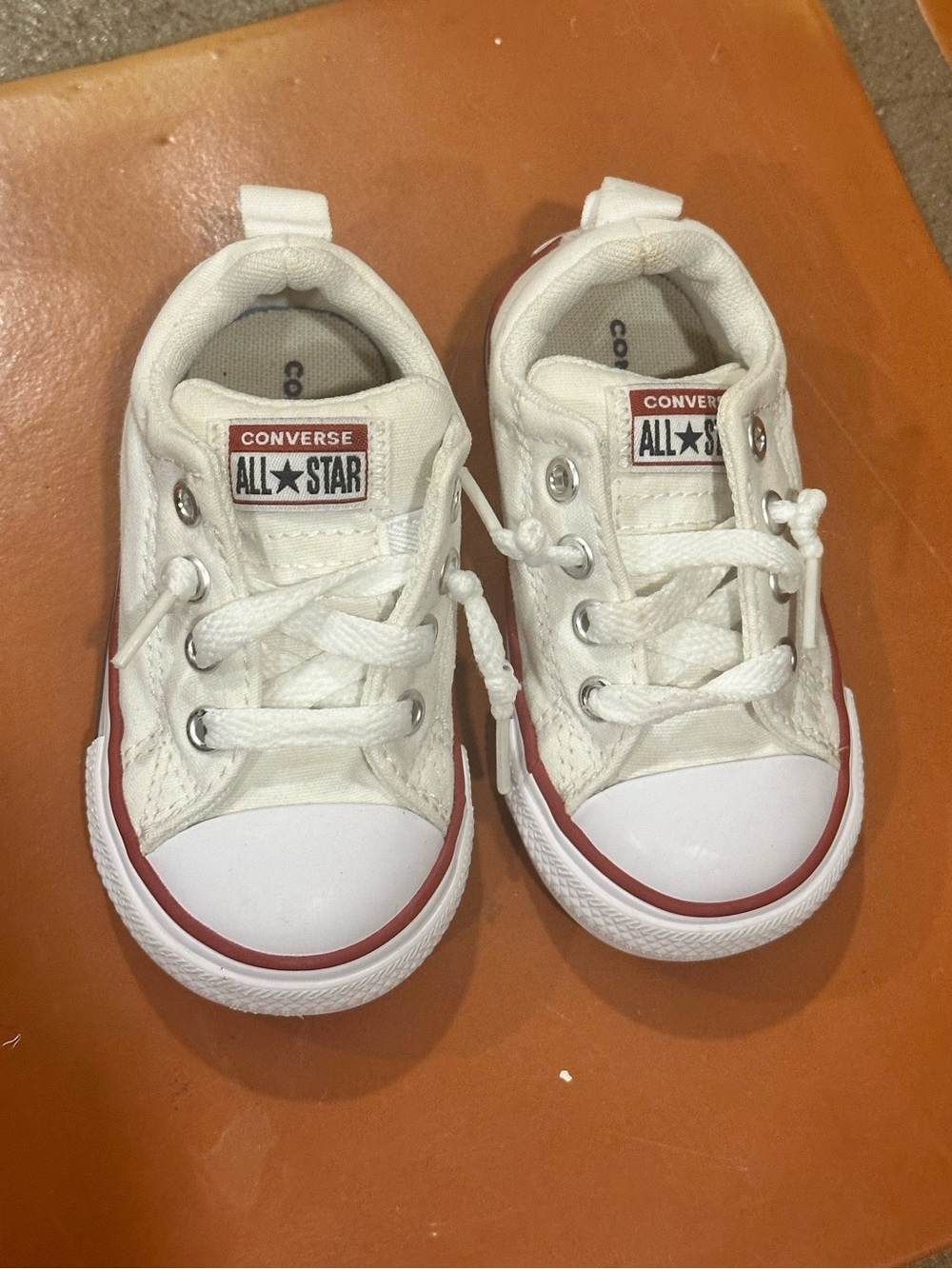 Converse All Star Kids' White Canvas Sneakers